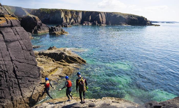 credited to @mothergoosefilms @visitwales @walescoastpath